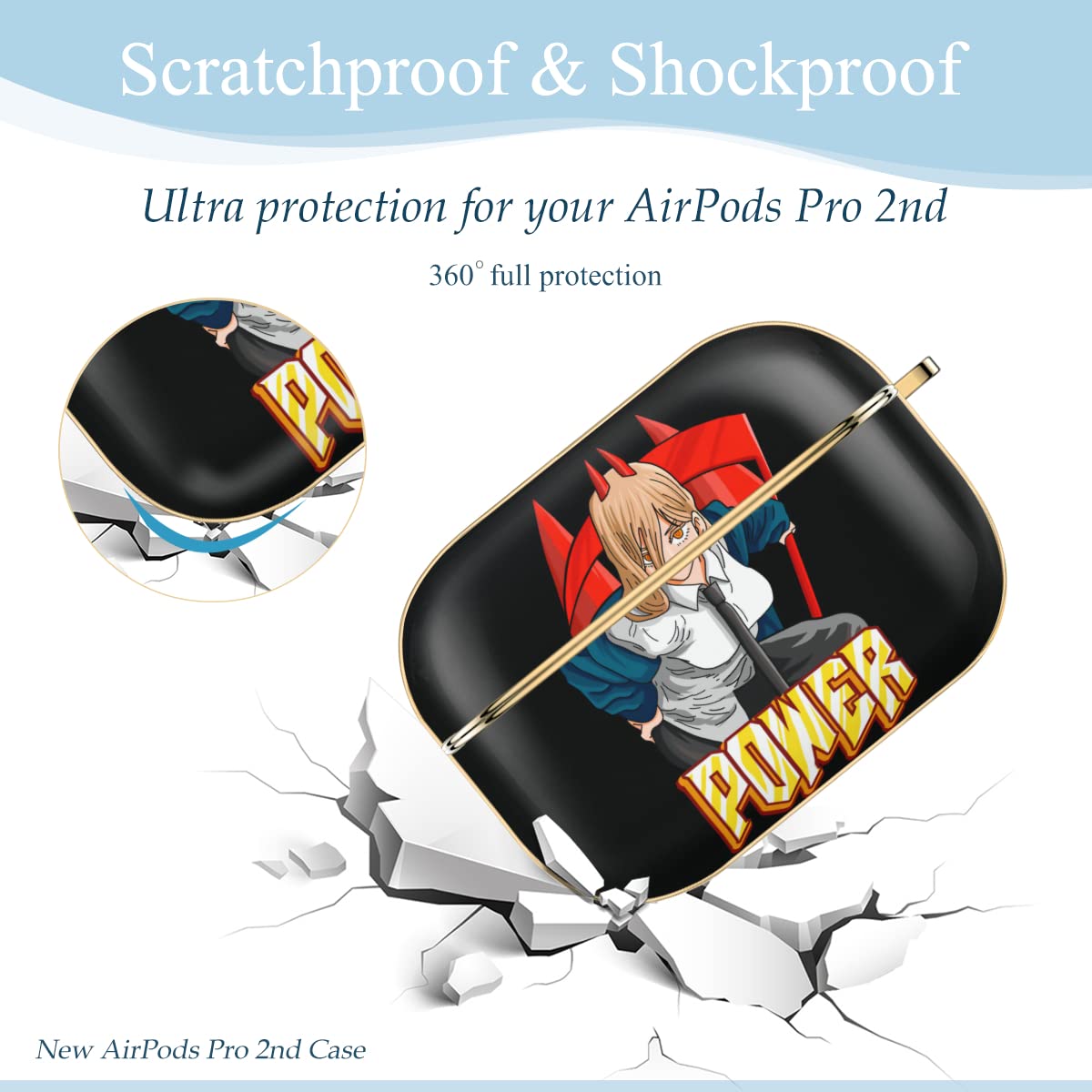 Amazon | チェンソーマン パワー AirPods Pro 2ケース チェンソーマン